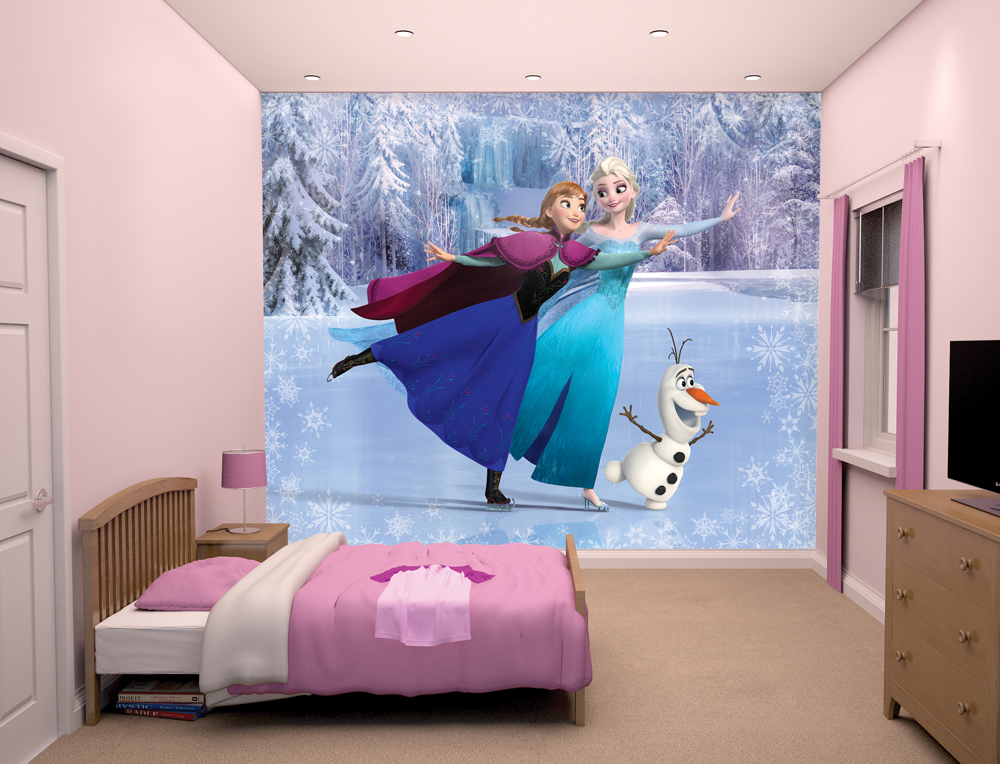 Disney Frozen Bedroom Wall Mural 