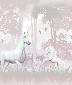 Unicorn Forest Mural - 46931